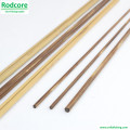 7ft6in 4wt Mão Feito Splitted Tonkin bambu Fly Rod em branco